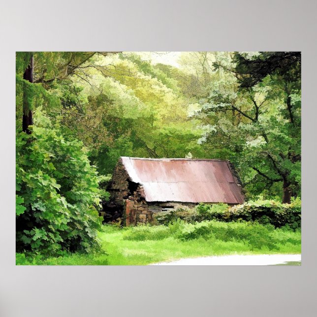 POSTER ANTIGO BARN (Frente)