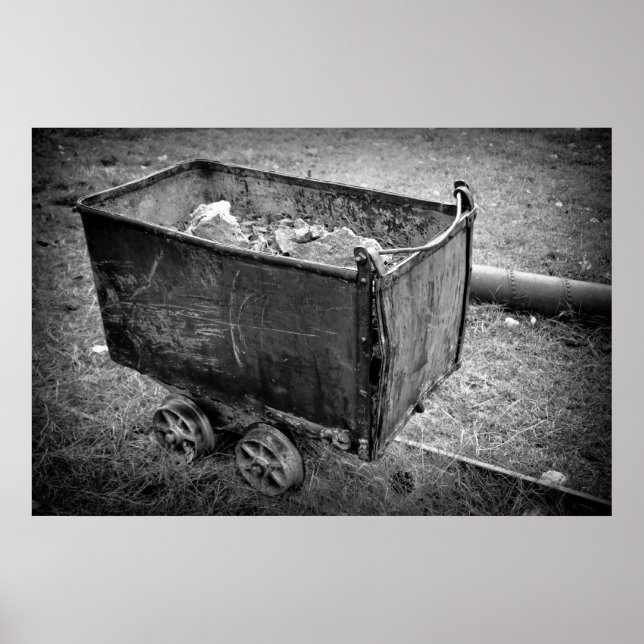 Pôster Antigo Carrinho Ore (Frente)