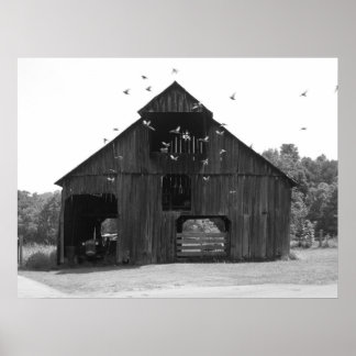 Pôster Antigo celeiro