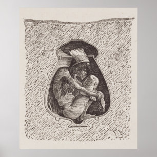 Pôster Antigo cemitério indiano