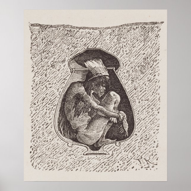 Pôster Antigo cemitério indiano (Frente)