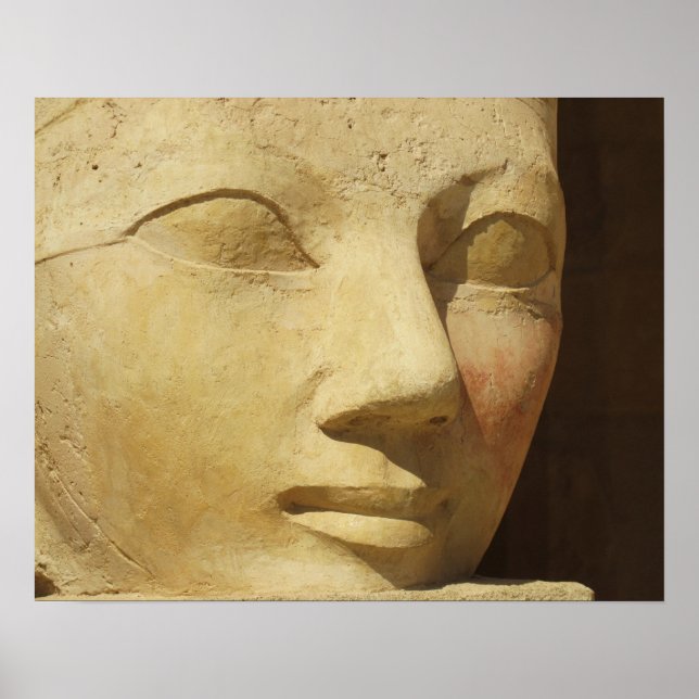 Pôster Antigo Egito Tempete de estátua de Hatshepsut viag (Frente)