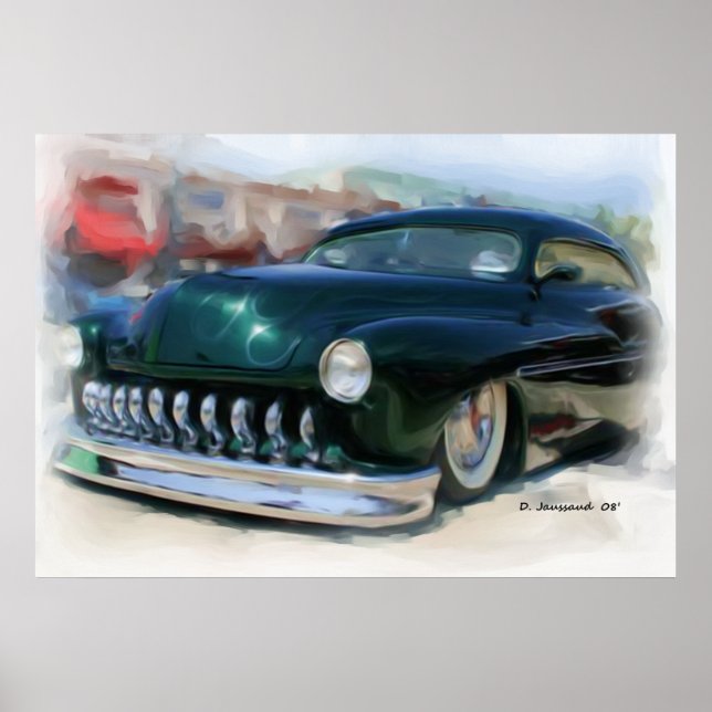 Poster Antigo Mercúrio (Frente)