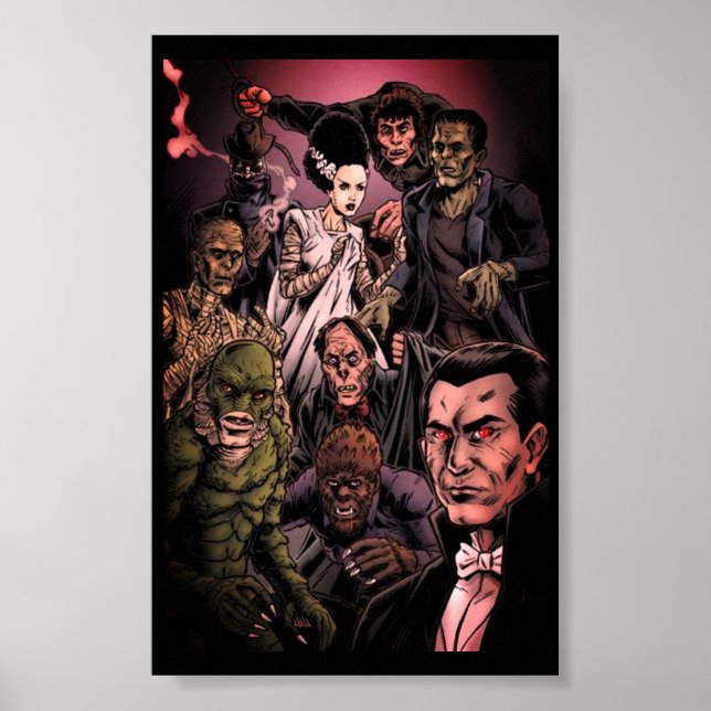 Poster Antigo Munster da Escola (Frente)