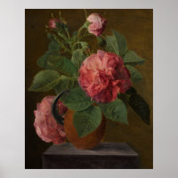 Antigo rosa de Inglês - Jan Frans van Dael