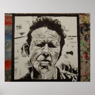 Poster Antigo Tom Esperando