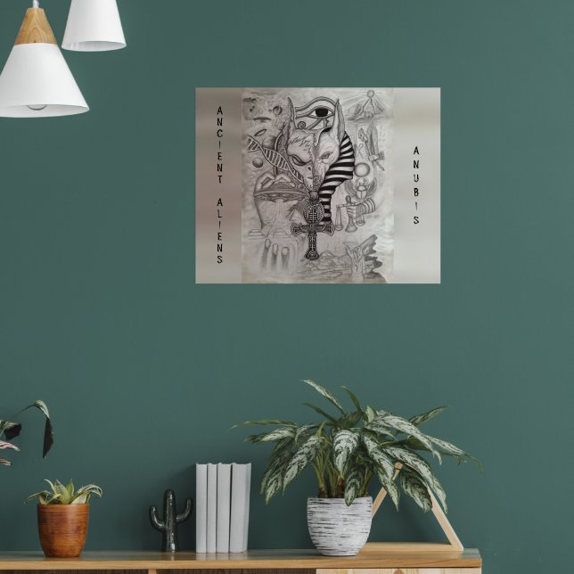 Poster Antigos Alienígenas, Anúbis (Sala de Estar 1)