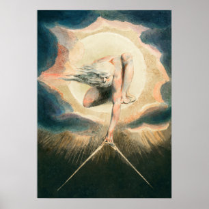 Poster Antigos dias estabelecendo um compasso para a Terr