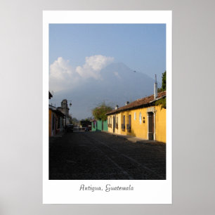 Poster Antígua, Guatemala