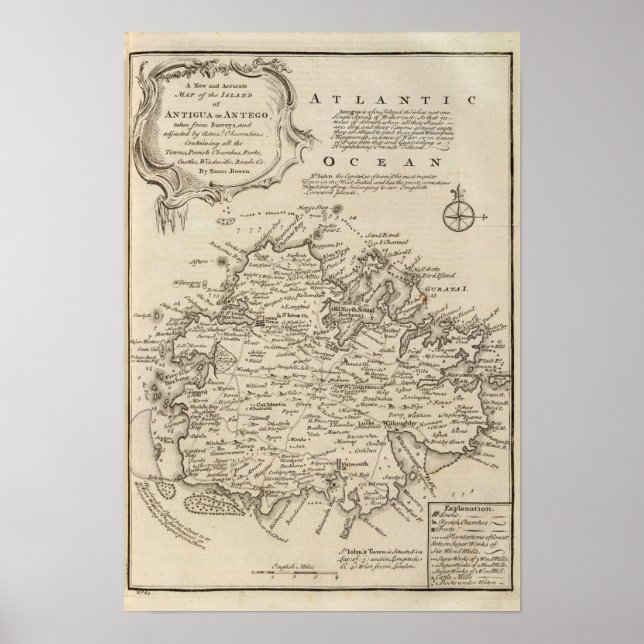 Poster Antígua ou Antego (Frente)