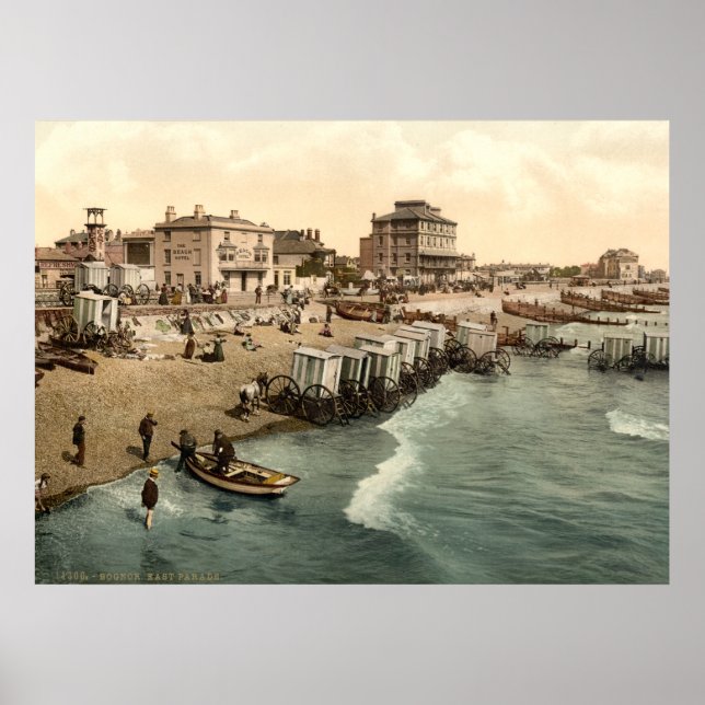 Pôster Antiguamente Inglaterra costeira Bognor Regis, Sus (Frente)