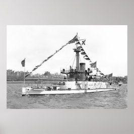 Pôster Antimitrite do monitor USS