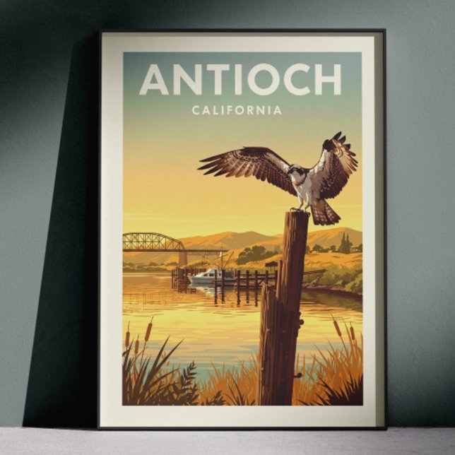 Poster Antioch Califórnia Antiga (Criador carregado)
