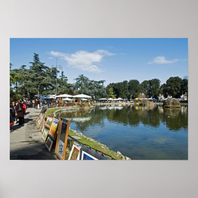 Pôster Antiquarian market, Fortezza Da Basso, (Frente)