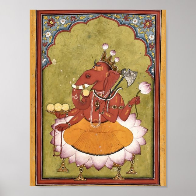 Poster Antique Ganesh (Frente)
