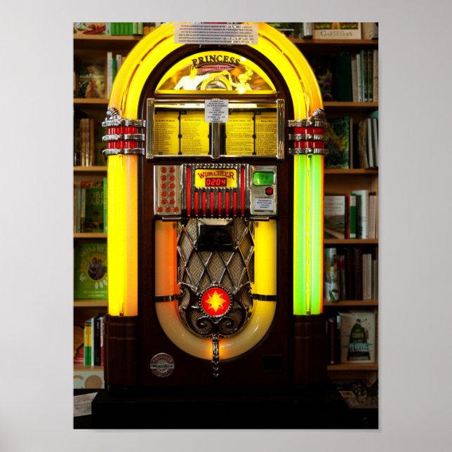 Poster Antique Jukebox (Frente)