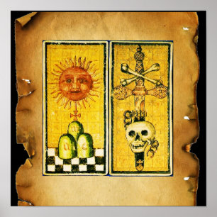 PÔSTER ANTÍQUENOS ALVOS DE RENASCIMENTO/O SOL, ACE DE ESP