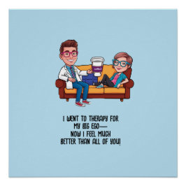 Pôster ANTISTRESS psychiatrist THERAPIST MENTAL HEALTH