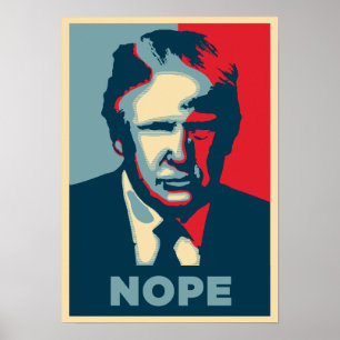 Poster antitrump:NOTA
