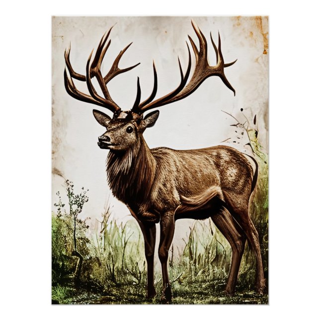 Pôster Antlers da Liberdade (Frente)