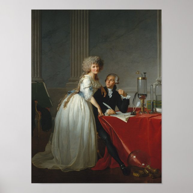 Poster Antoine-Laurent de Lavoisier (Frente)