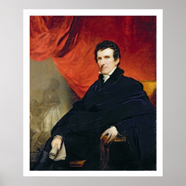 Pôster Antonio Canova (1757-1822), 1819-20 (óleo na canva (Frente)