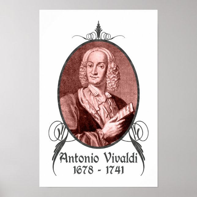 Poster Antonio Vivaldi (Frente)