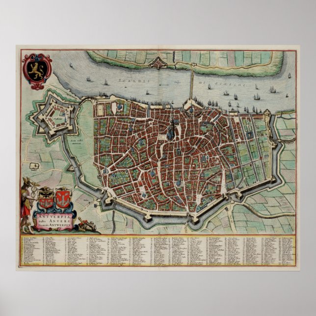 Poster Antuérpia (Frente)