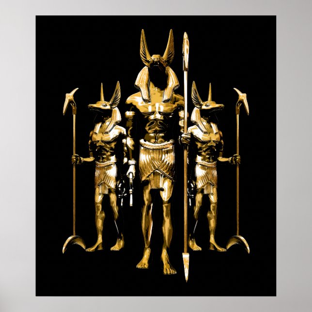 Poster Anubis (Frente)