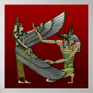 Pôster Anubis & Nut