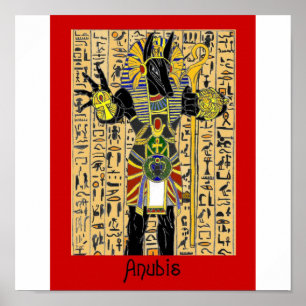 Pôster Anubis que dá a vida para sempre