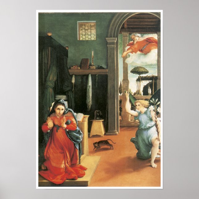 Pôster Anunciação, 1534-35 (Frente)