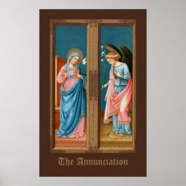 Poster Anunciação de F. Lippi (M 038)