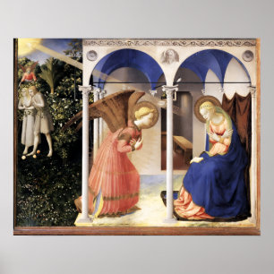 Pôster ANUNCIAÇÃO DE Fra Beato Angelico