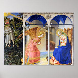 Poster ANUNCIAÇÃO DE Fra Beato Angelico