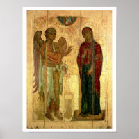Anunciação Ustiug, c.1130-40 (tempera sobre panela