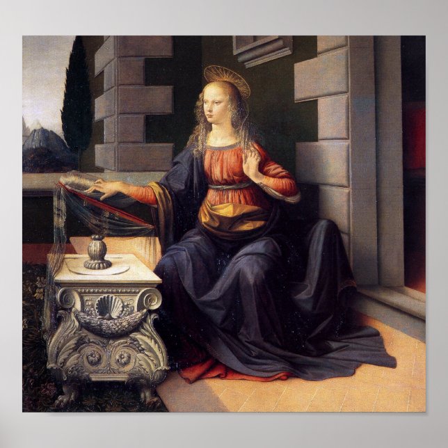 Pôster Anunciação - Virgem (Frente)