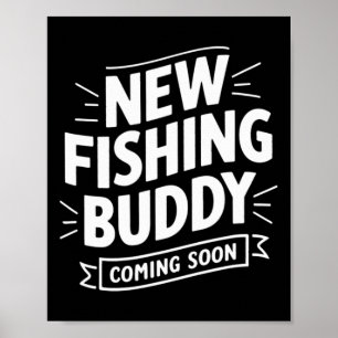 Poster Anunciando Novo Amigo De Pesca Em Breve