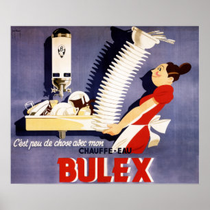 Poster Anúncio BULEX Belga Vintage