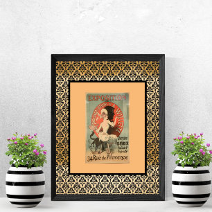 Poster Anúncio da exposição de Willette francesa