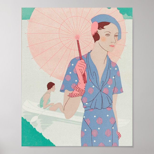 Poster Anúncio da Revista Vintage (Frente)