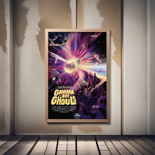 Poster Anúncio de Filme de Horror SciFi, Gamma Ray Ghouls (Criador carregado)