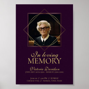 Poster Anúncio de Funeral Digital Pós Deep Purple