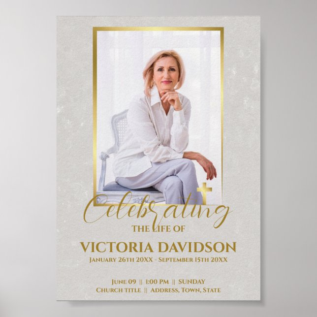 Poster Anúncio de Funeral no Facebook para Download Insta (Frente)