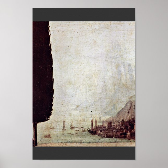 Pôster Anúncio De Leonardo Da Vinci (Frente)