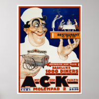 Anúncio de publicidade em vintage: restauração e c