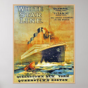 Poster Anúncio de Titanio e Olimpiadas da Linha White Sta