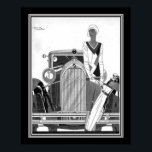 Poster Anúncio do Art Deco Talbot<br><div class="desc">1920. Art Deco. Talbot Advertisement para as Damas. Mostrado aqui como 16x20,  mas disponível em outros tamanhos</div>