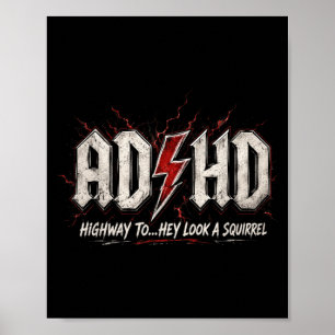 Poster Anúncio Engraçado Hd Estrada Para Ei Olha Um Esqui