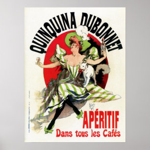 Pôster Anúncio francês do apéritif da época do belle
